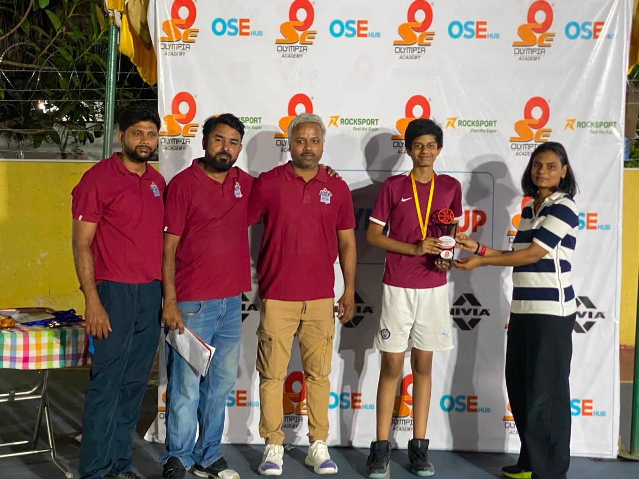 District Level Inter Academy Olympia Basketball Cup tournament