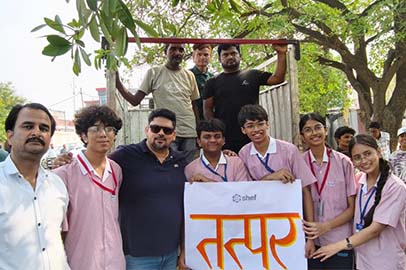 Study Hall Students Organize Humanitarian Donation Drive for Vikas Nagar Fire-Affected Families